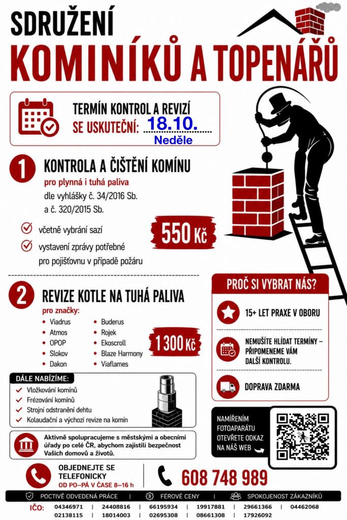 Kominíci a&nbsp;topenáři